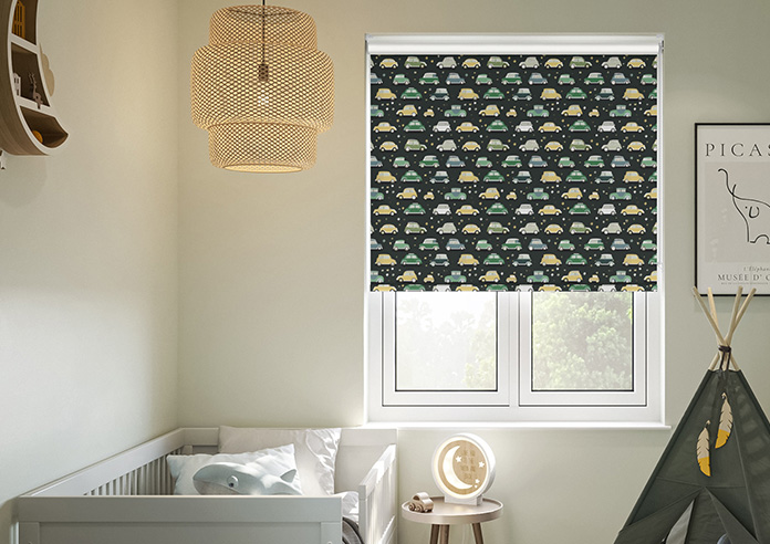 Roadtrip, Forest Green - Twist&Fit Roller Blind - Image 3